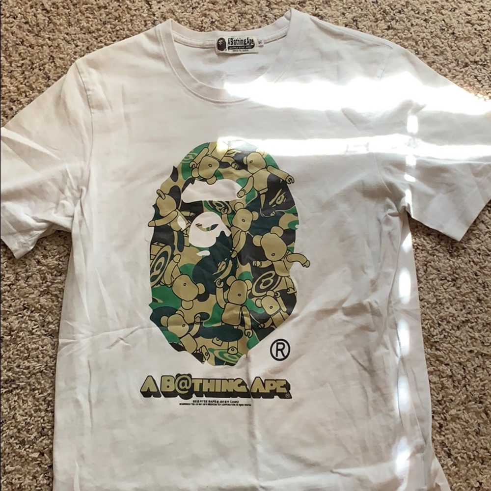 Men’s BAPE gorilla tee
